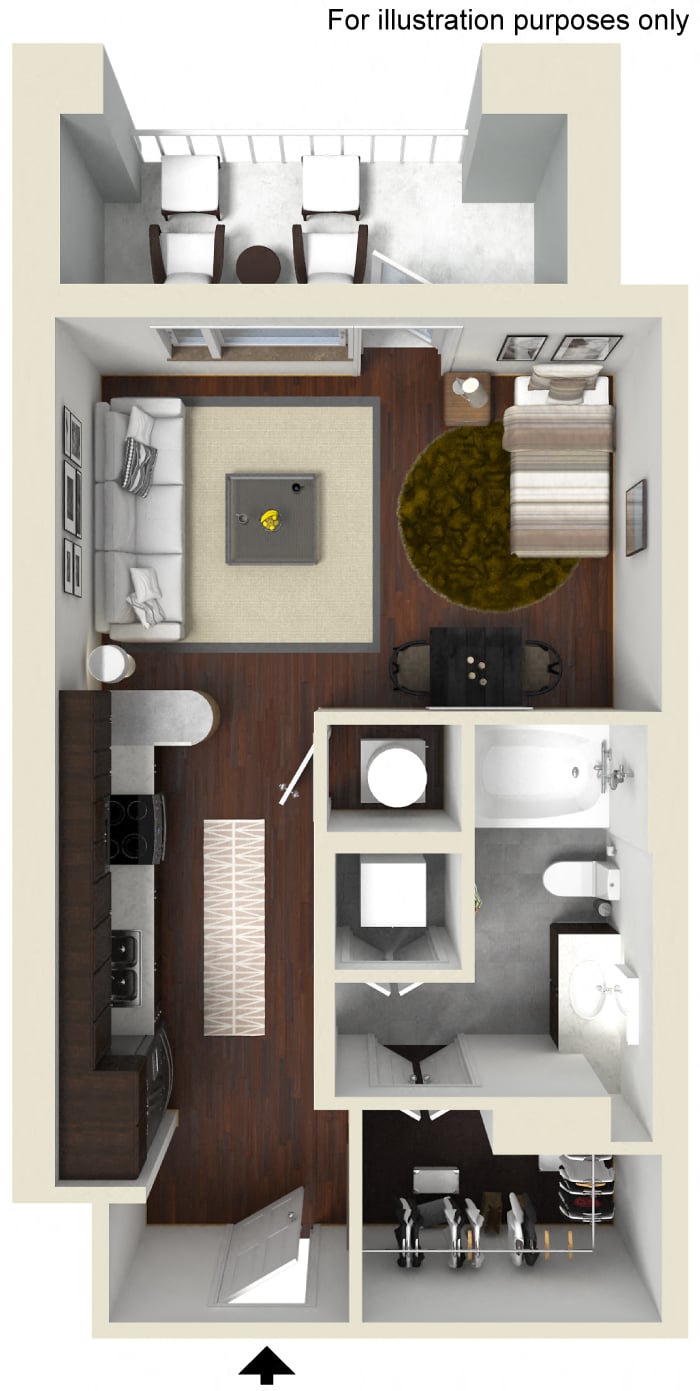 A01 floor plan